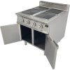 Electric stove 4x square hotplates