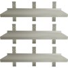 Wall shelf - 1.8 x 0.3m - 3-tier