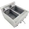 Elektrische Fritteuse - 11,5 + 11,5 l (20 kW)