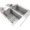 Elektrische Fritteuse - 11,5 + 11,5 l (20 kW)