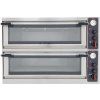 Elektrická pizza pec – dvojposchodová, 13,8 kW, pre 4+4 pizza Ø 32 cm