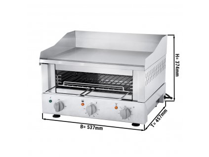Roband- Industrial Toaster 500- Grill + Salamander