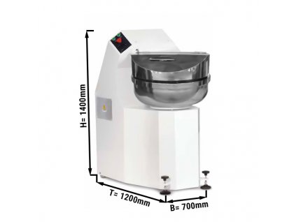 Hnětač těsta - 65L/ 60 kg - 2 rychlosti - specielně na chlebové těsto