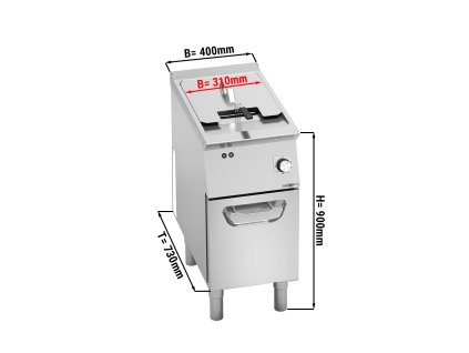 Elektrická fritéza (18 kW) - 18L