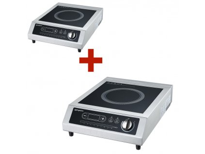 (2 Kusy) Indukční sporák - 3,5 kW