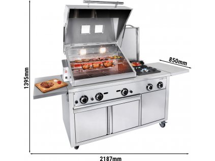 Grilovací stanice - Profi BBQ kuchyň