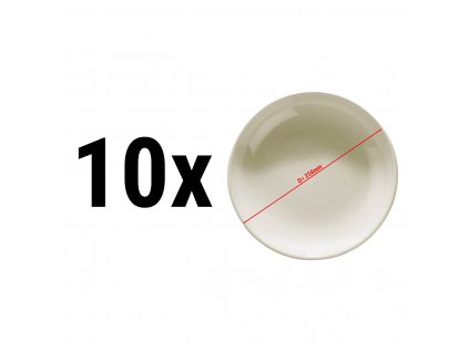 (10 kusů) TEOS - hluboké talíře - Ø 25 cm