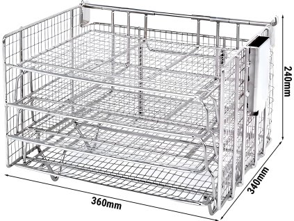 Deep fryer basket - for electric high-pressure deep fryer EHFDY & EHFMY