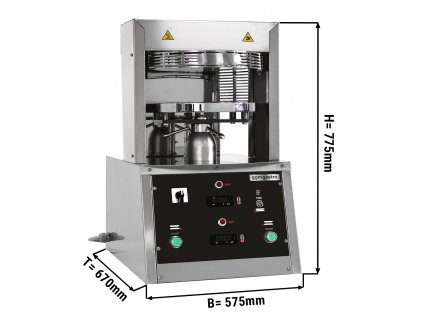 Pizza press - for pizza bases Ø 450mm