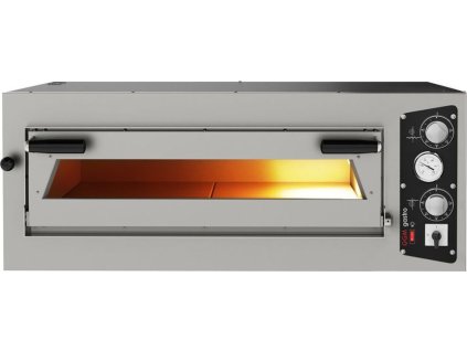 (2 Kusy) Elektrická pec na pizzu 4+4x 35 cm - ruční ovládání
