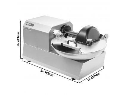 Horizontální kutr - 12L - 750W - 230V - 1140ot./min