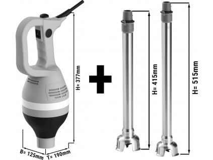 Tyčový mixér vč. tyče 350 a 450mm - 430 W - 1 rychlost