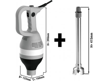 Tyčový mixér vč. tyče 350 - 750W - 1 rychlost