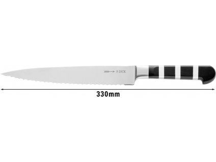 F. Dick nůž na porcování s vroubkovaným ostřím - 21cm