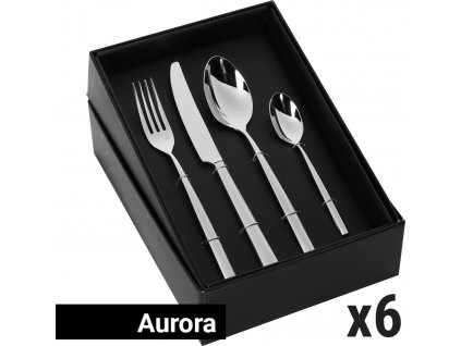 Sada příborů Aurora - 24 kusů - Pro 6 osob
