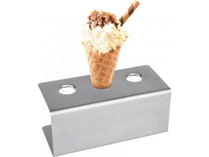 Držák na zmrzlinový kornout se 3 otvory