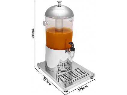 Dávkovač džusu - 1x 7,5L - nerezový