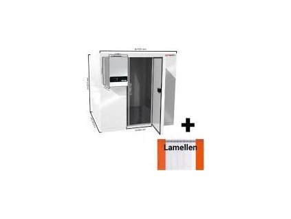 Cold Room Freezer - 1200x2100mm - 3.2m³ - incl. freezer unit & PVC slats