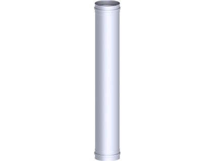 Hladká trubka z nerezové oceli - délka: 1,0 m - Ø 250 mm