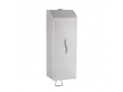 Manual soap dispenser - 1000 ml stainless steel
