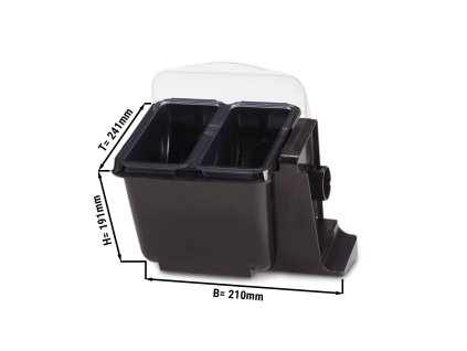 Nádoba na přísady Mini - 1,1L - s víkem