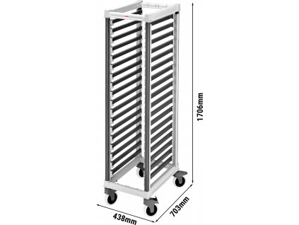 CAMBRO | Vozík CAMSHELVING® pro 18x GN 1/1
