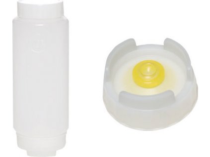 (12 Kusů) Stlačovací lahev se střední membránou - 355 ml