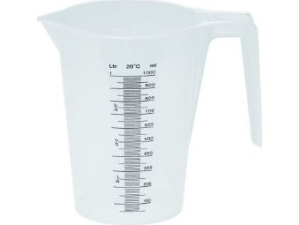Odměrka PP 1000ml 125mm