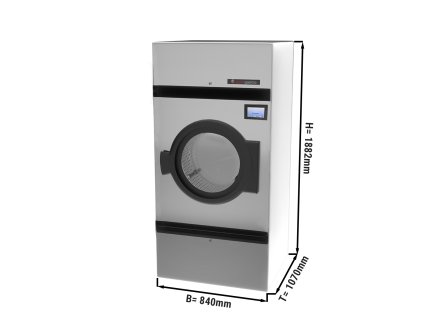 Elektrická sušička s odsáváním vzduchu 18 kg