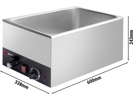 Bain Marie GN1/1 - 150 mm / s vypouštěcím kohoutkem