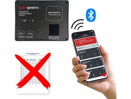 Automatický záznam teploty - s aplikací GGM Thermometer App