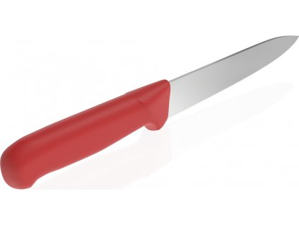 Nůž řeznický - 18 cm - Červený