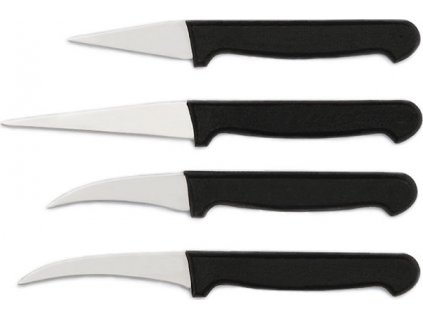 Wielokolorowy nóż do krojenia - zestaw 4 sztuk