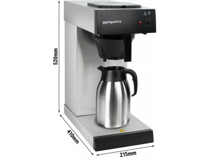 Filtrační kávovar - 2,0L - vč. vakuové konvice