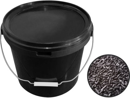 Granulát aktivního uhlí v kbelíku - 8 kg