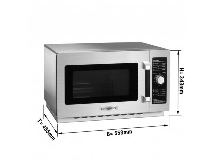 Mikrovlnná trouba - 34L - 1000 W
