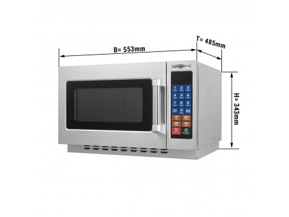 Mikrovlnná trouba - 34L - 1400 W