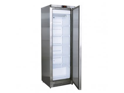 Nerezová lednice - 400 litrů - 1 dveře