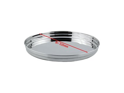 Servírovací podnos s okrajem - Ø 32 cm | Servírovací talíř | Podnos | Podnos pro číšníky | Podnos na kávu | Párty talíř