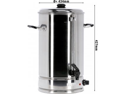 Rychlovarná konvice 20,5L | Bojler na vodu| Dávkovač horké vody | Čajovar | Ohřívač vody | Nerezový bojler | Ohřívač na svařené víno