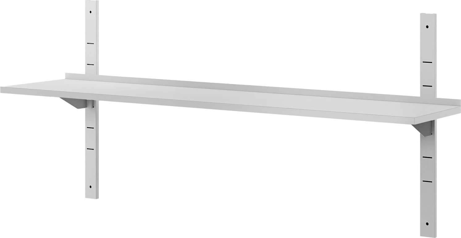 Nástěnné police ECO - 1600x400 mm - s 1 policí