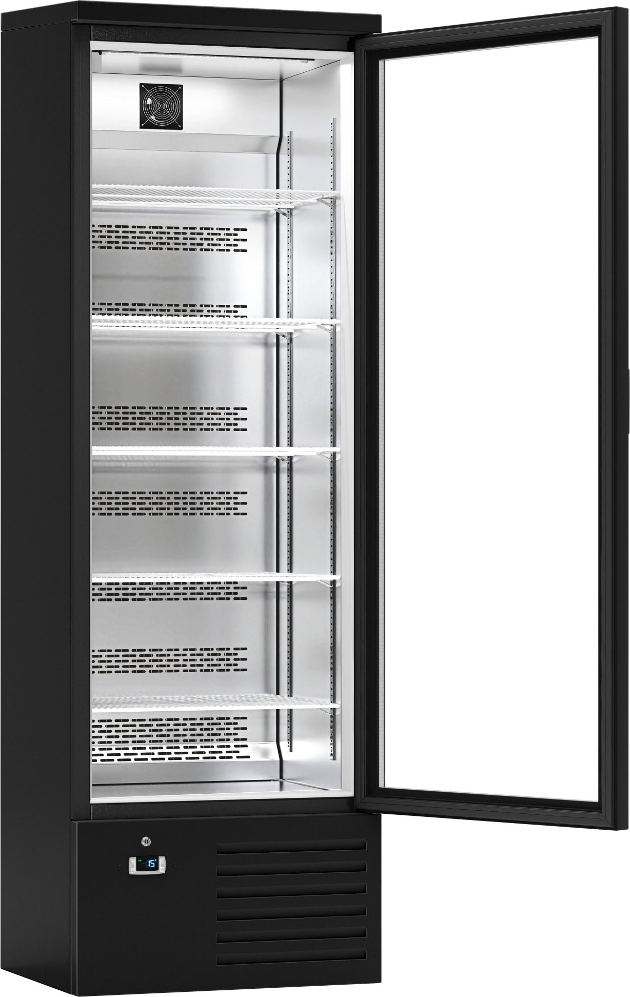 Lednice na nápoje - 280 L - s 1 skleněnými dveřmi
