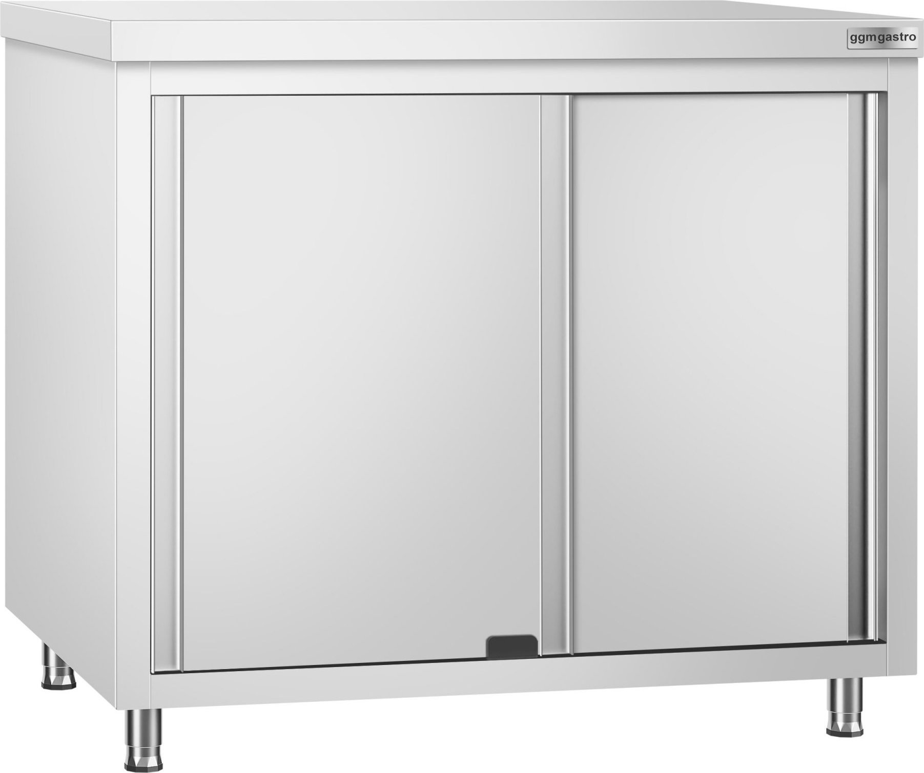 Nerezová pracovní skříňka PREMIUM - 1000x700 mm - průchozí