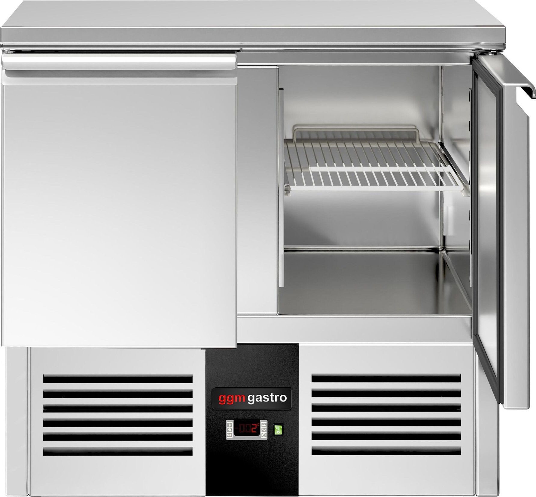 Chladicí stůl PREMIUM - 900x700x876 mm - 240 l - s 2 dveřmi