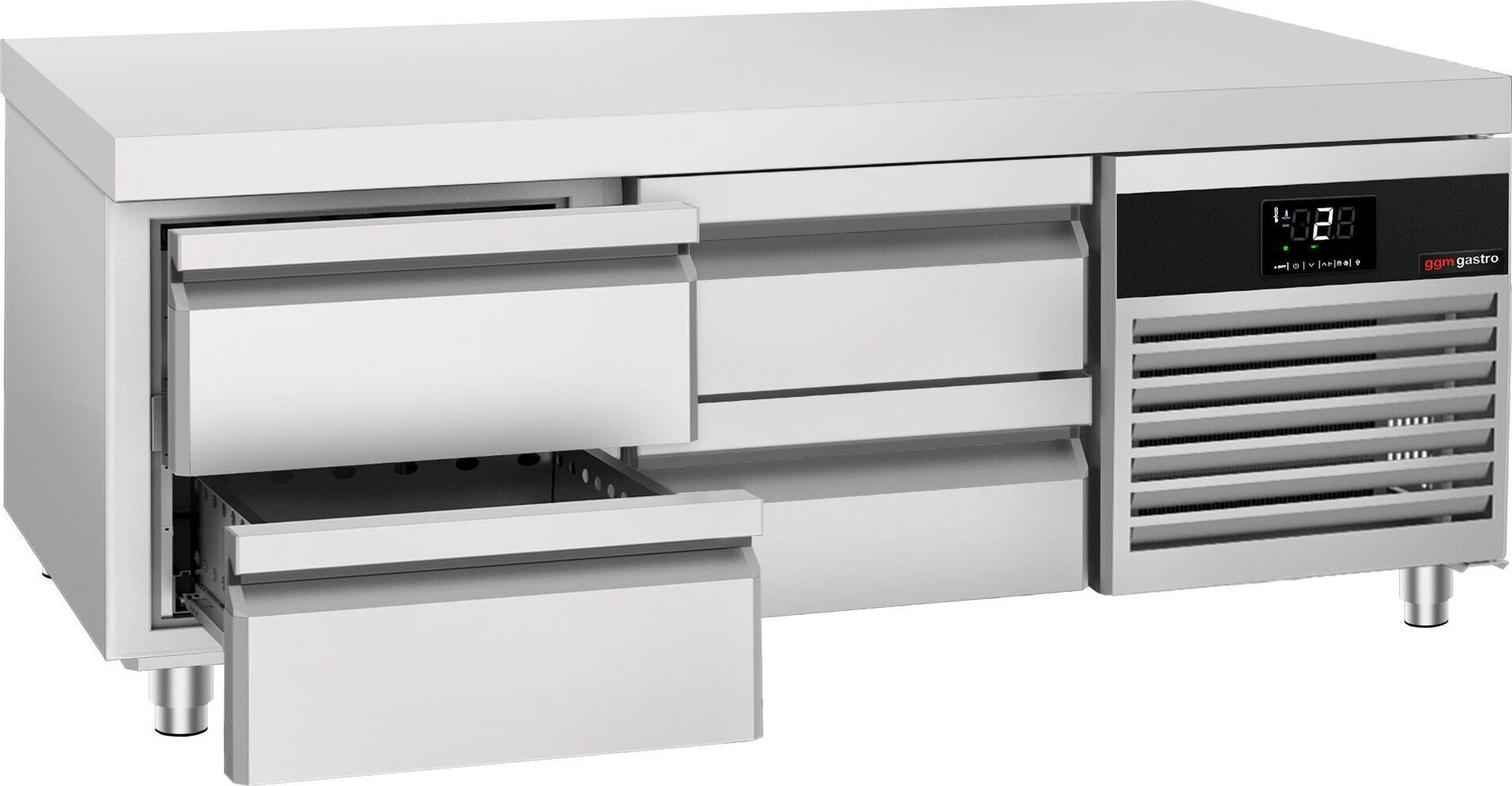 Chladicí postavba PREMIUM - 1400 mm - 135 L - 4 zásuvek
