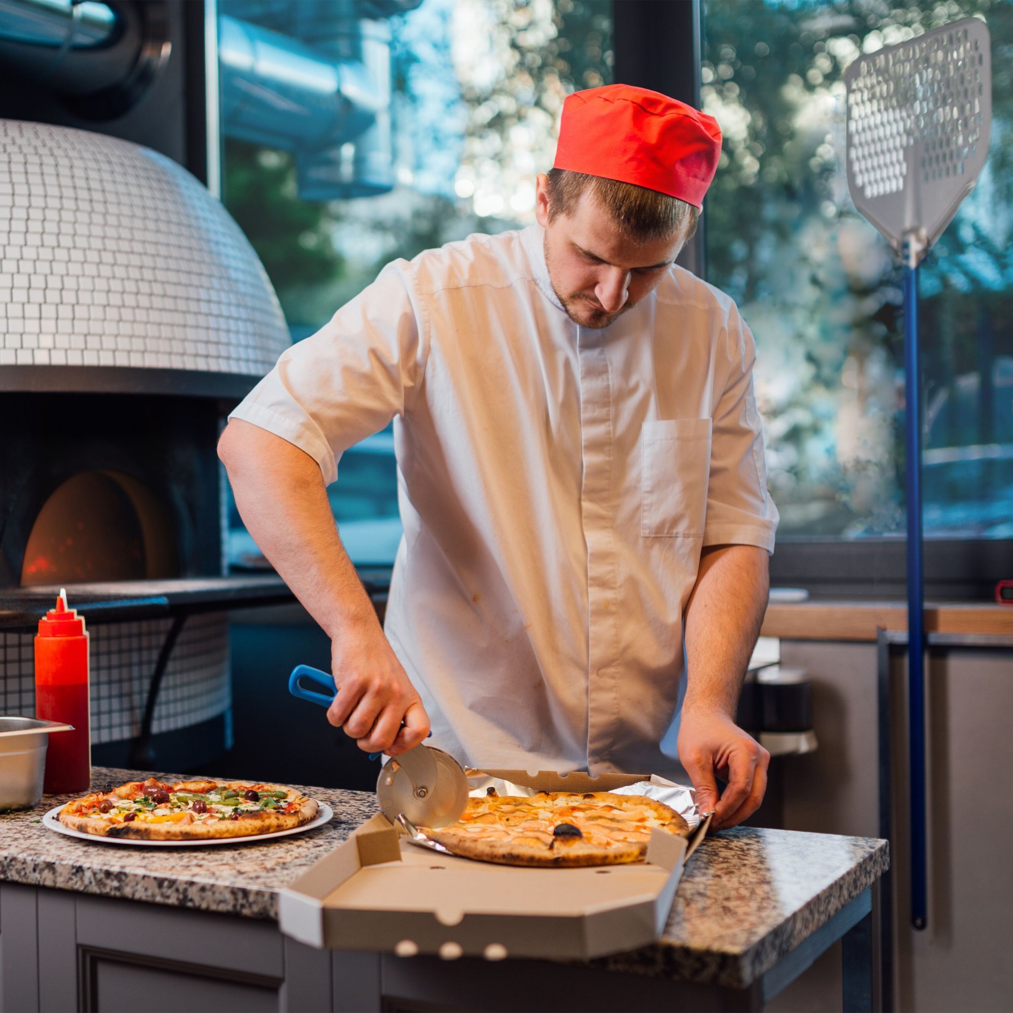 Kráječ na pizzu - Hladký