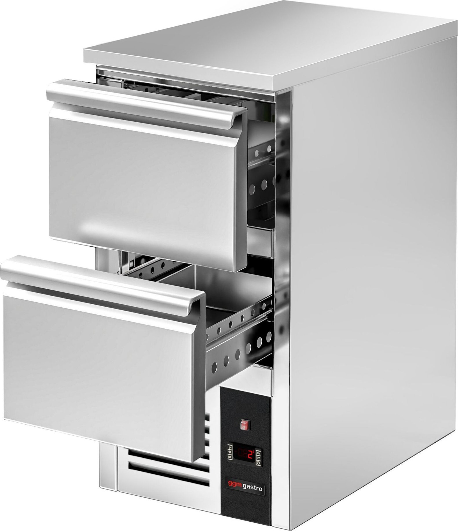 Chladicí stůl PREMIUM - 450x700 mm - se 2 zásuvkami