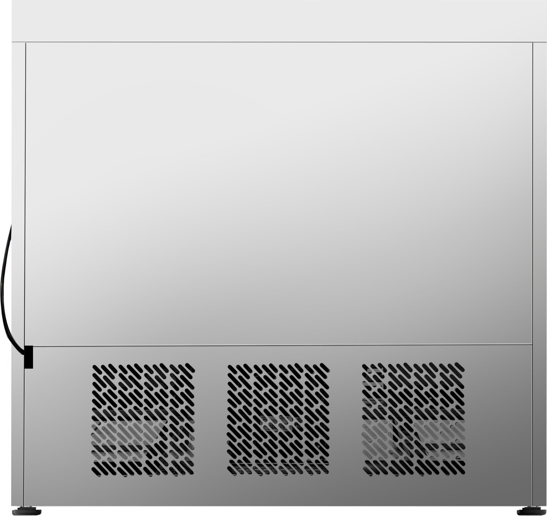 Chladicí stůl PREMIUM PLUS - 978x700 mm - se 2 dveřmi - Se zadní lištou