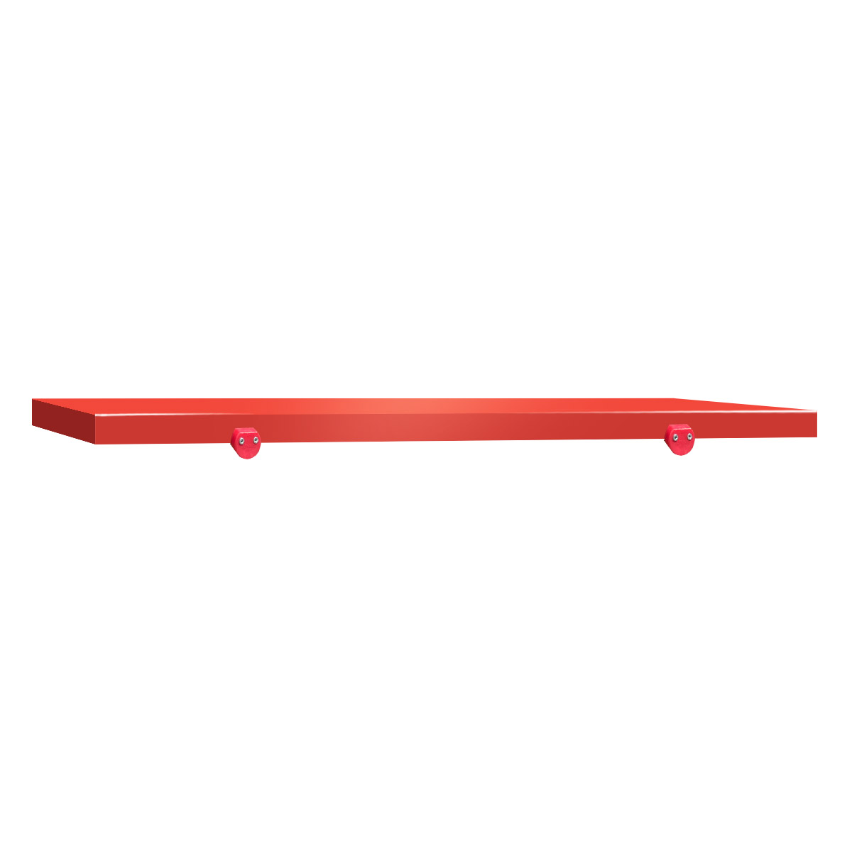 Krájecí deska pro pracovní stůl - 1600x700 mm - splňuje HACCP - Červená