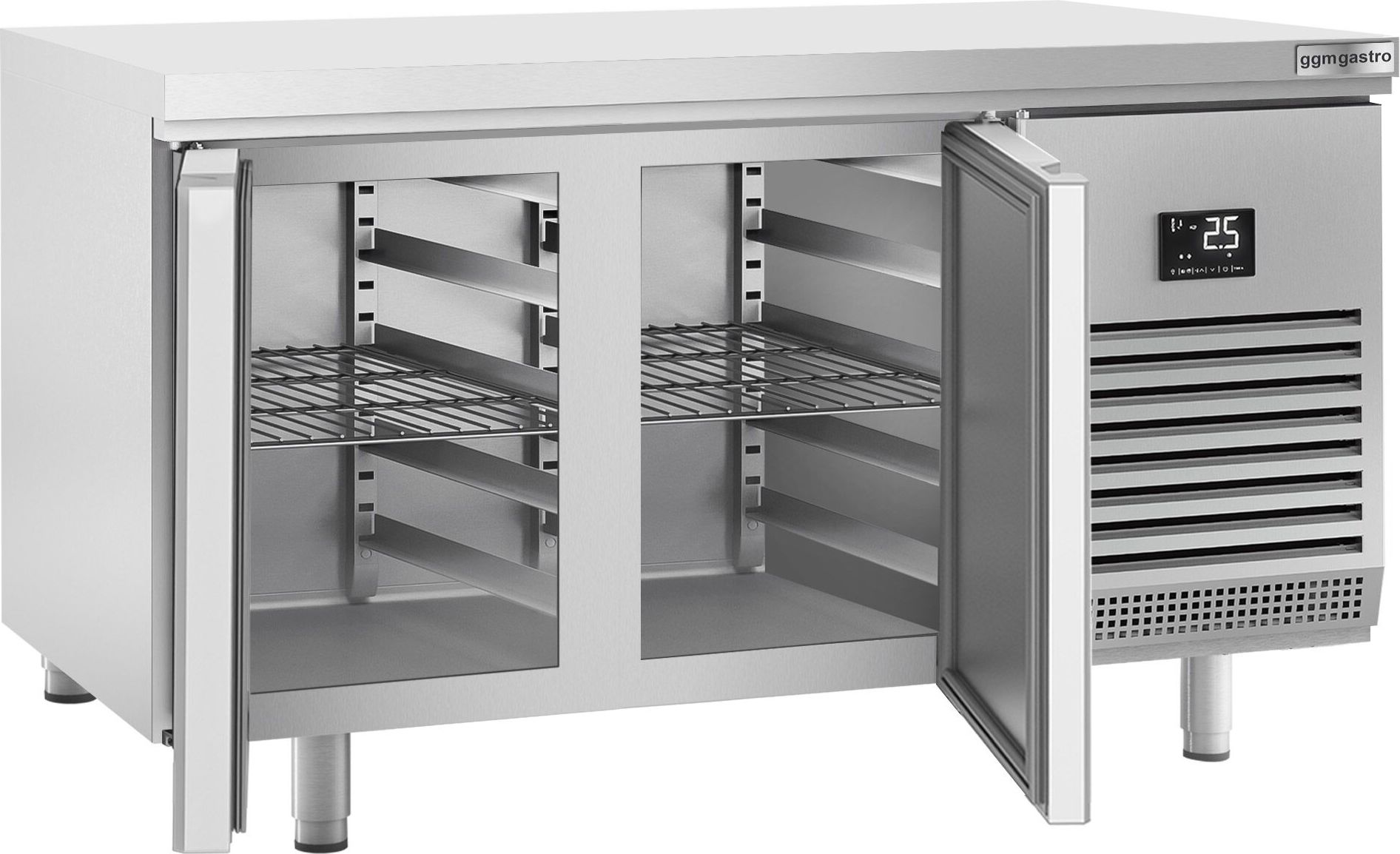 Pekárenský chladicí stůl PREMIUM PLUS - 1618x800 mm - s průchodkou
